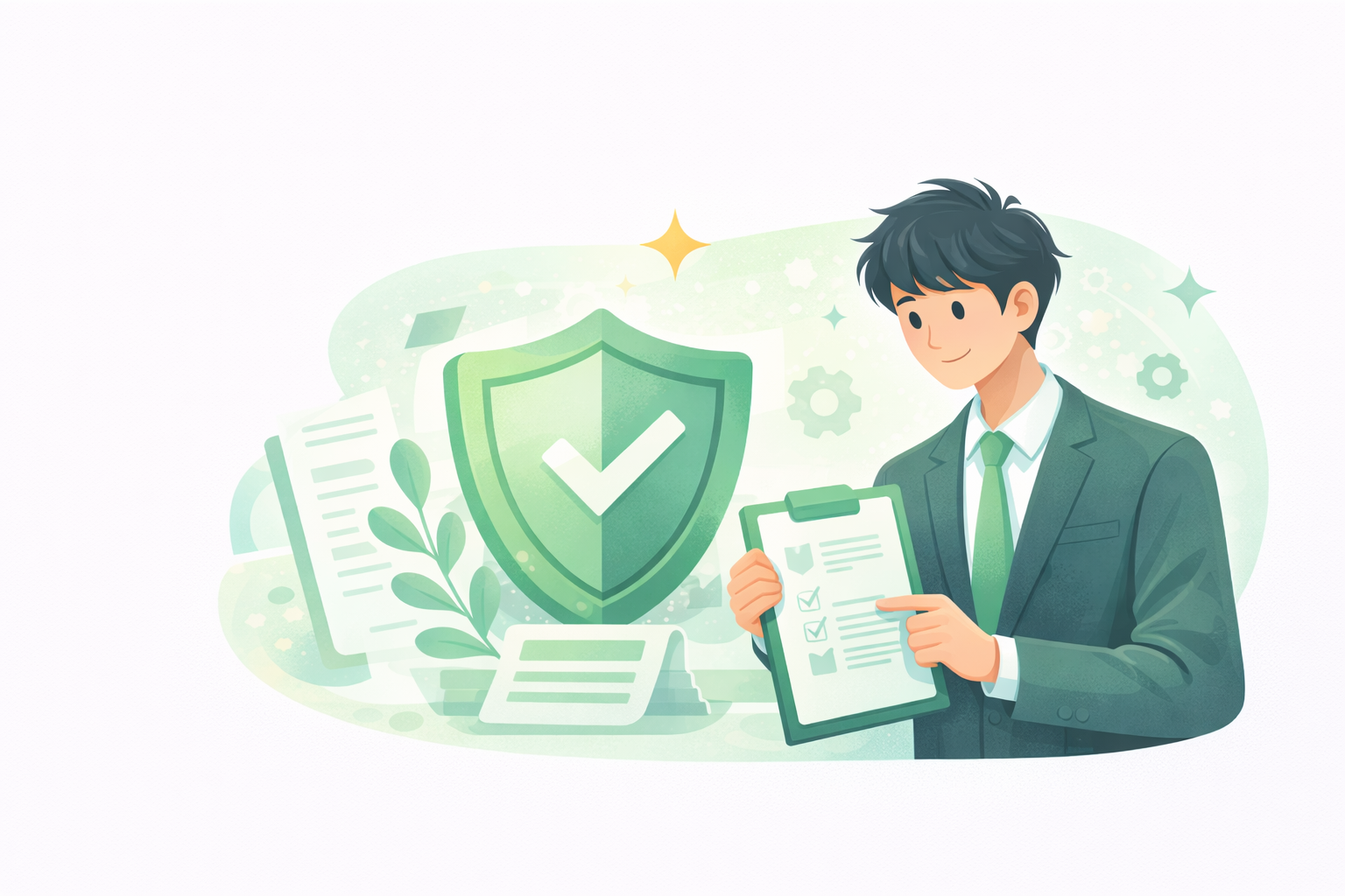 確定申告を税理士が責任を持って行うイメージ